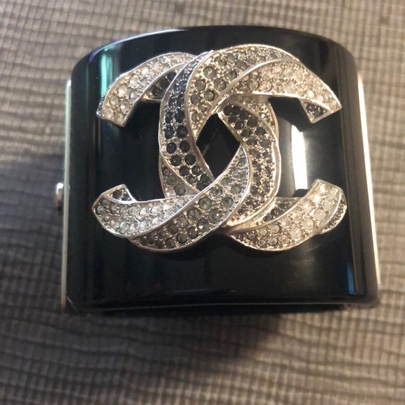 Chanel Double C Cuff Bracelet - Picture 4 of 16